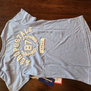 Aeropostale Blue Graphic Tee